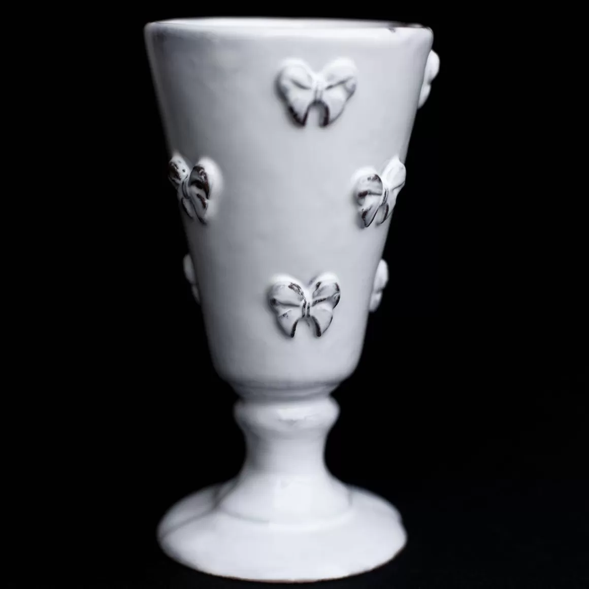 CARRON Vase A Pied Noeud-Noeud Fashion