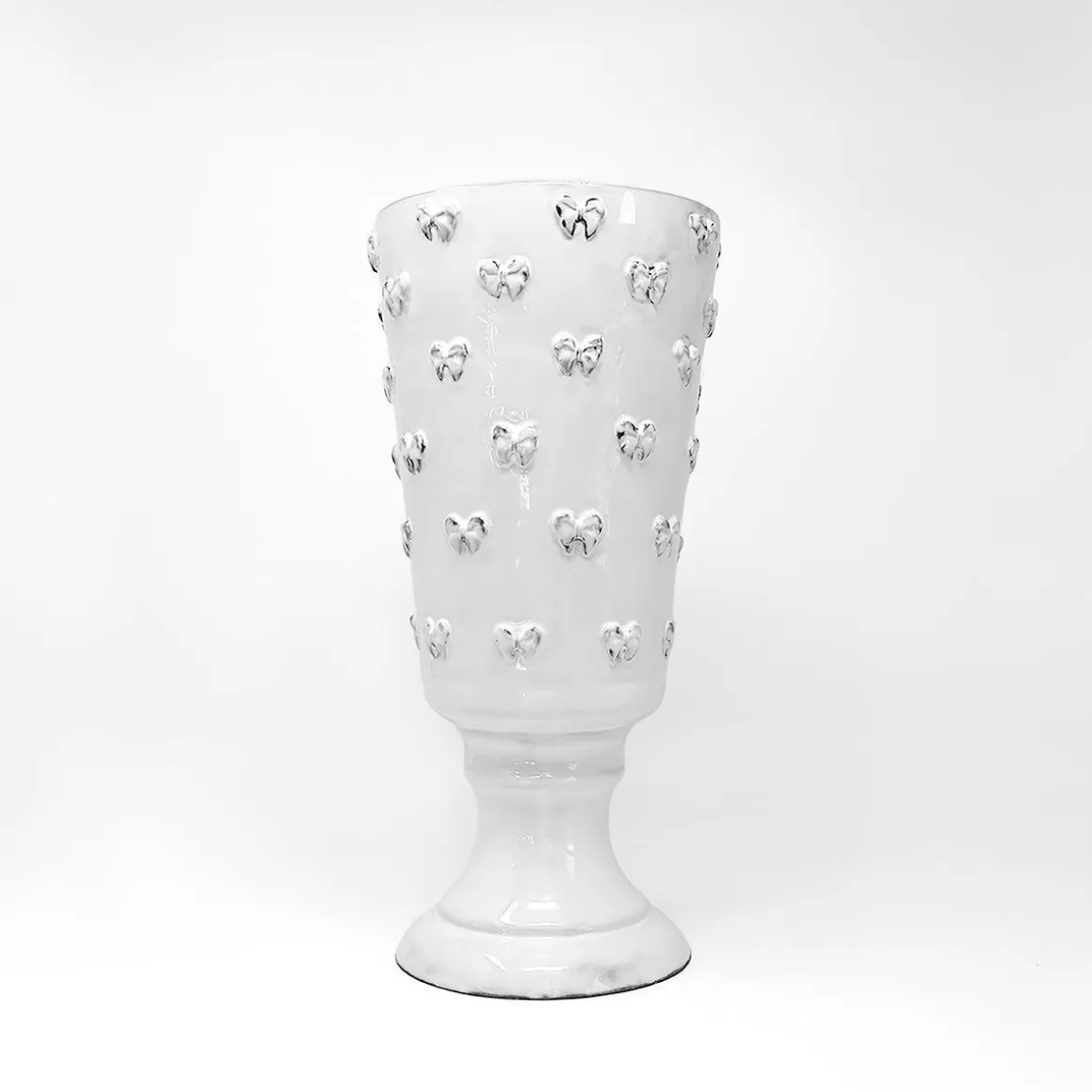 CARRON Vase A Pied Noeud-Noeud Fashion